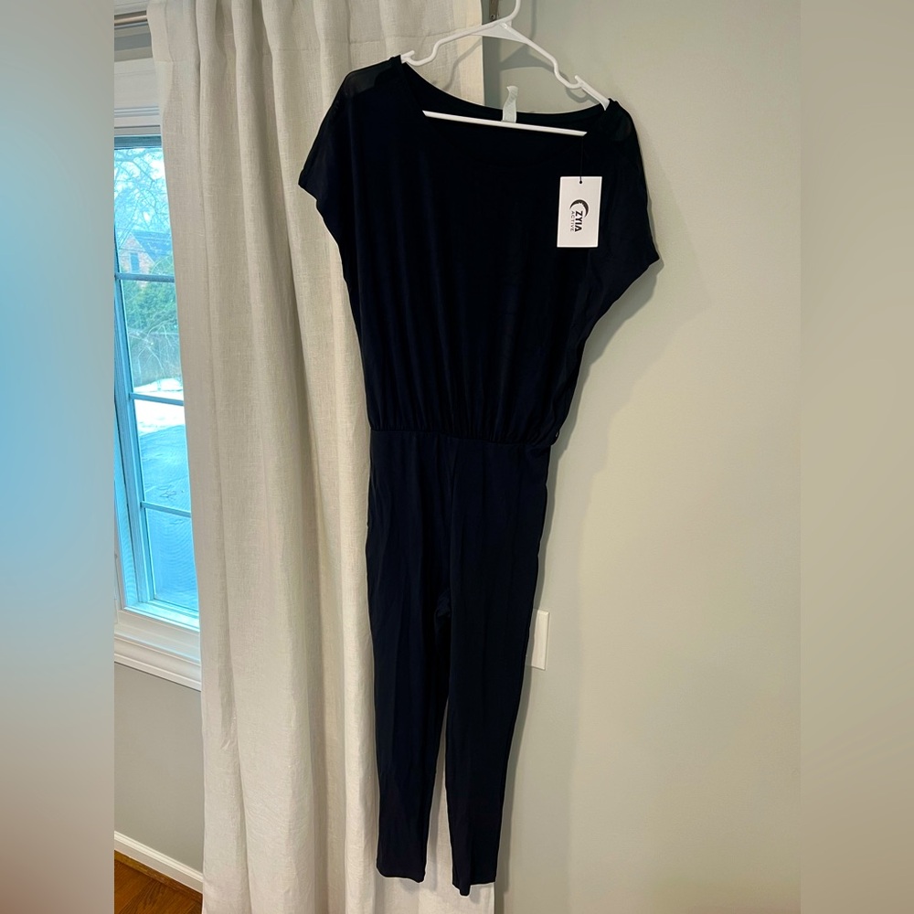 Zyia Active Black SoHo Jumpsuit